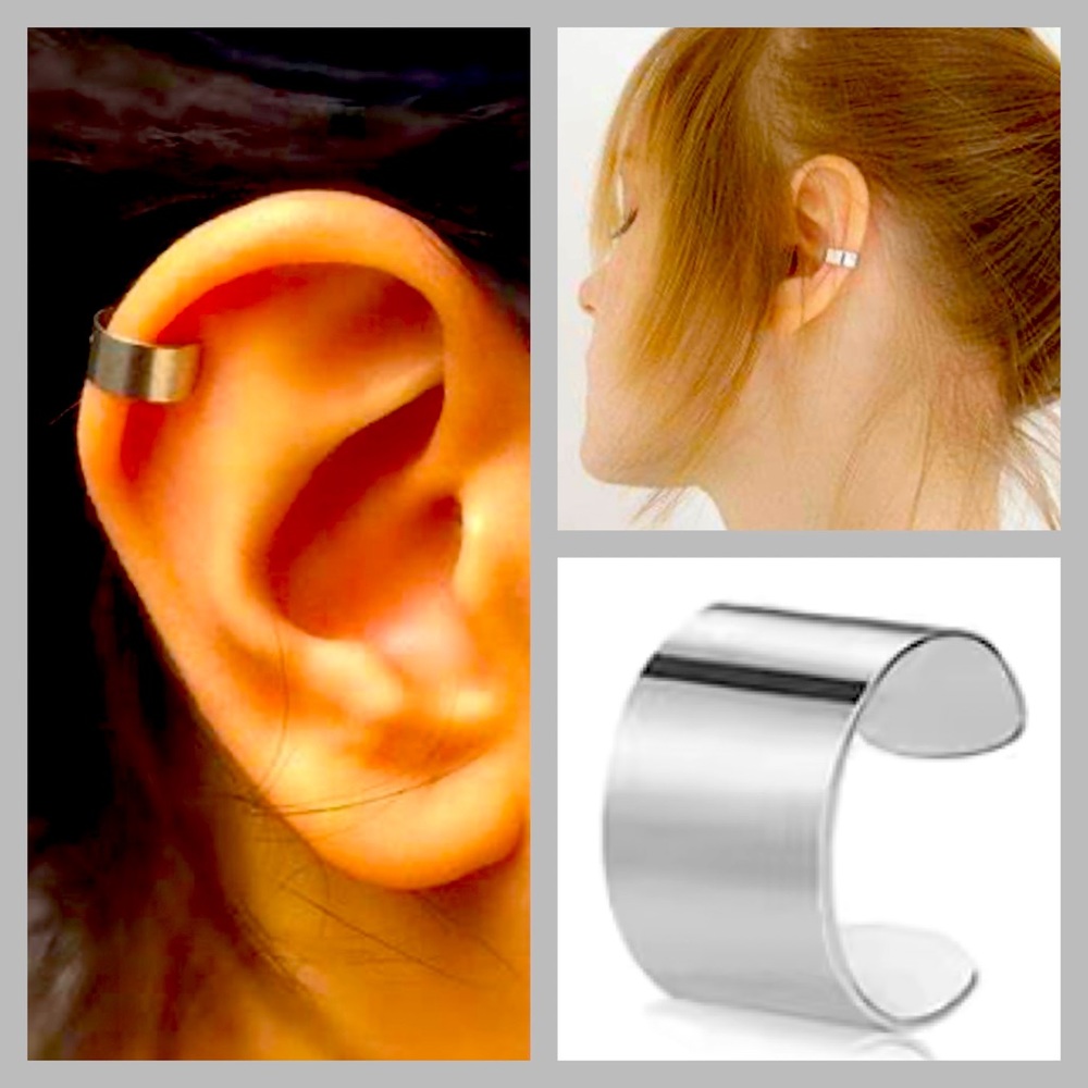 🆕NIP:Silver Ear Cuff. Unisex design